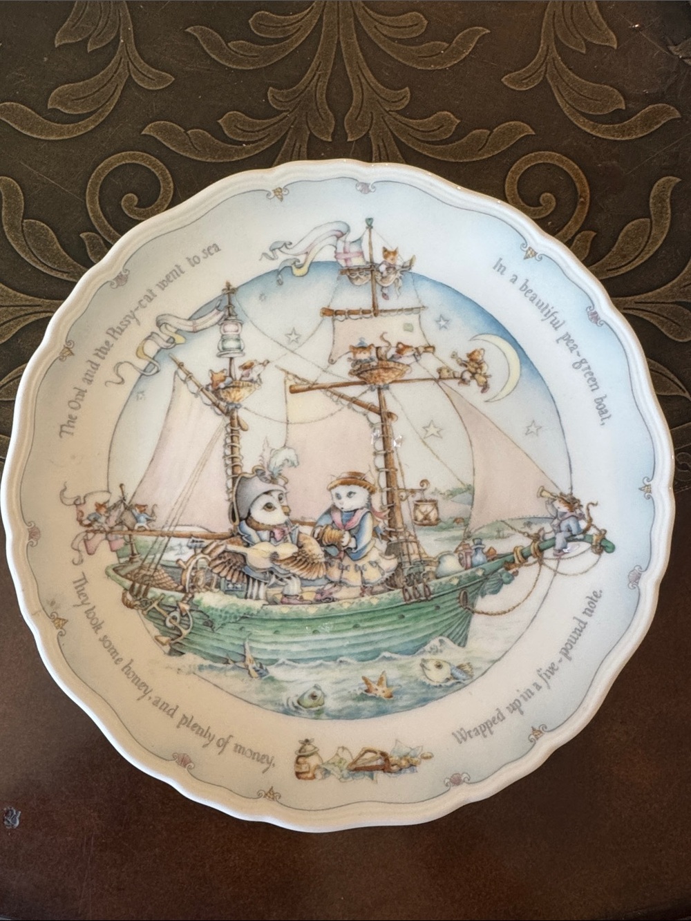 Royal Doulton “Went to Sea” Collectors Plate